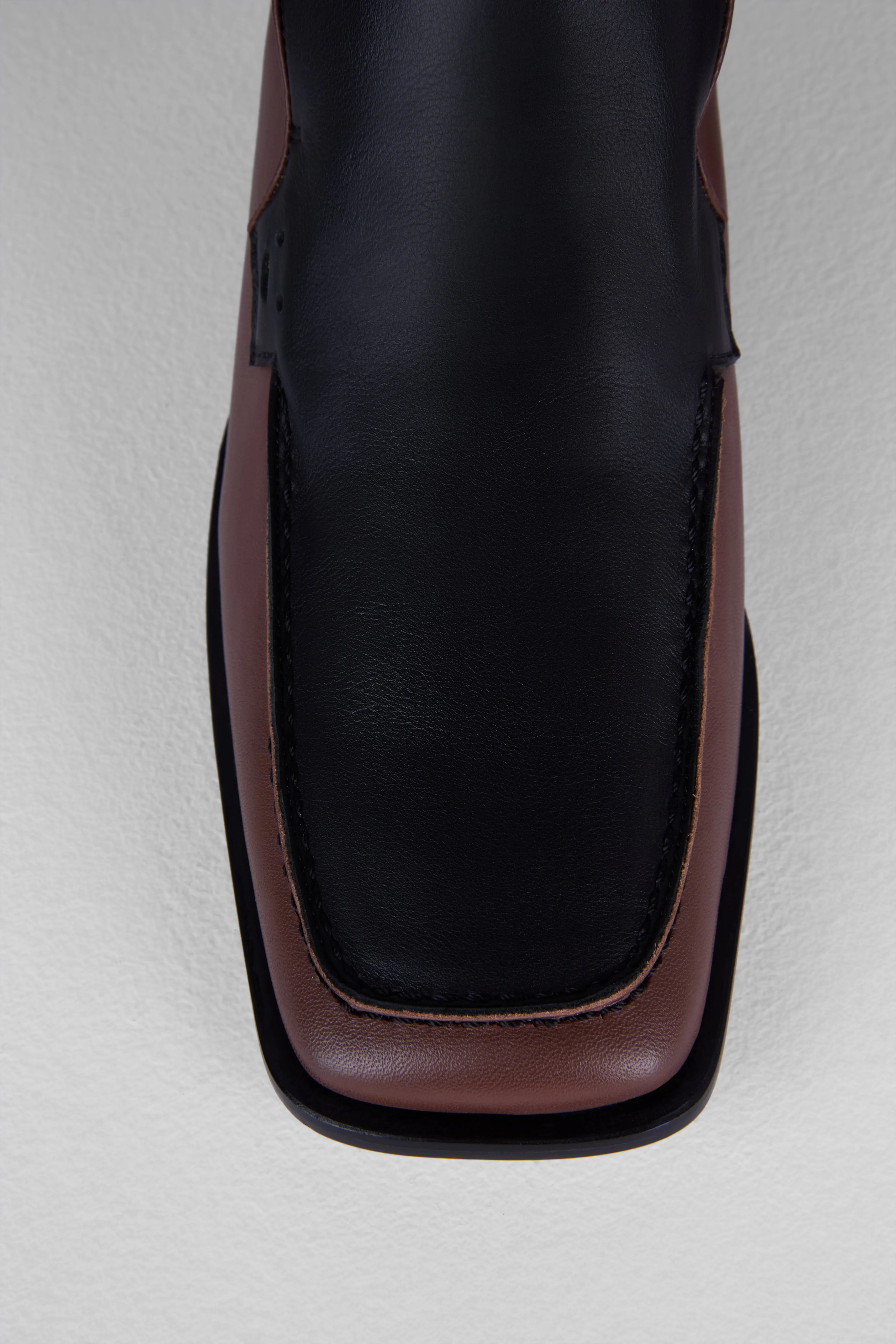 Zoe Bootie in Nero Bruciato